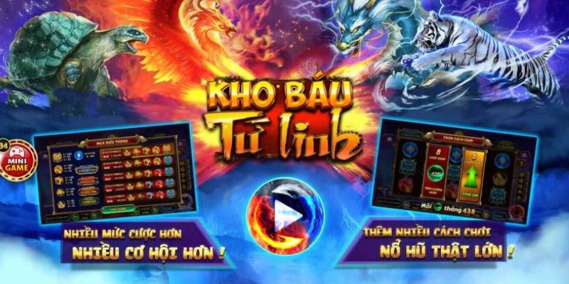 Hệ thống đồ hoạ Kho báu tứ linh Hitclub