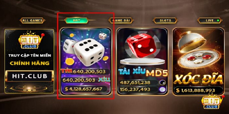 Tham gia game tài xỉu hitclub